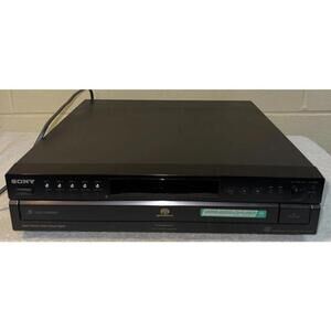 Sony SCD-CE595 Super Audio CD Player 5 Disc Changer - No Remote, Tested & Works